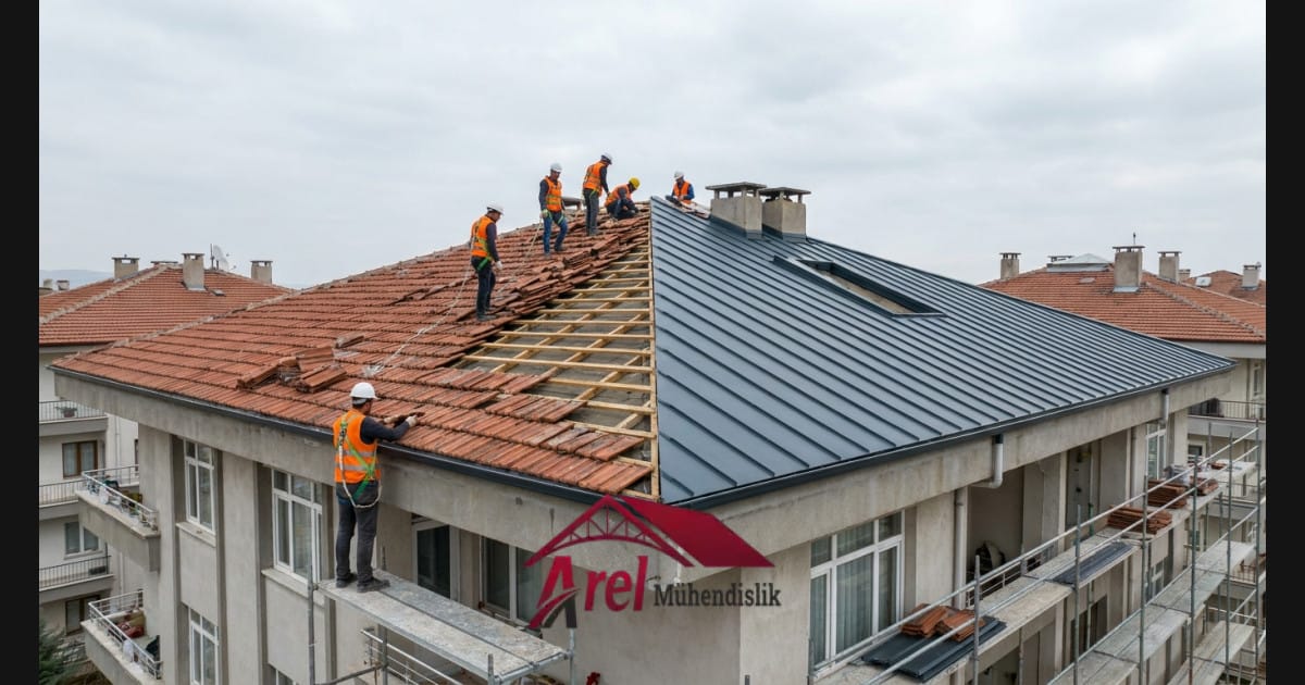 Eski Kiremit Çatıyı Kenet Çatıya Dönüştürmeden Önce Apartman Yönetimi Kontrol Listesi
